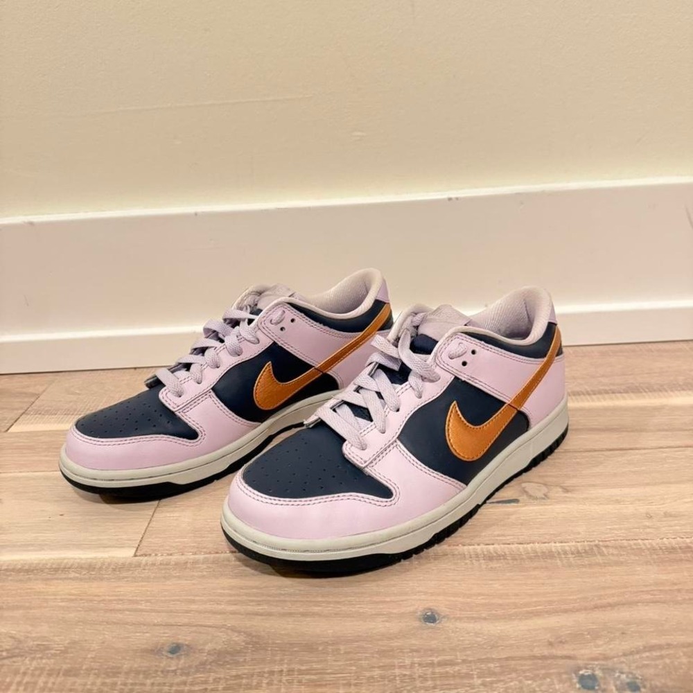 Nike Dunk Low SE "Copper Swoosh" Sz 6y